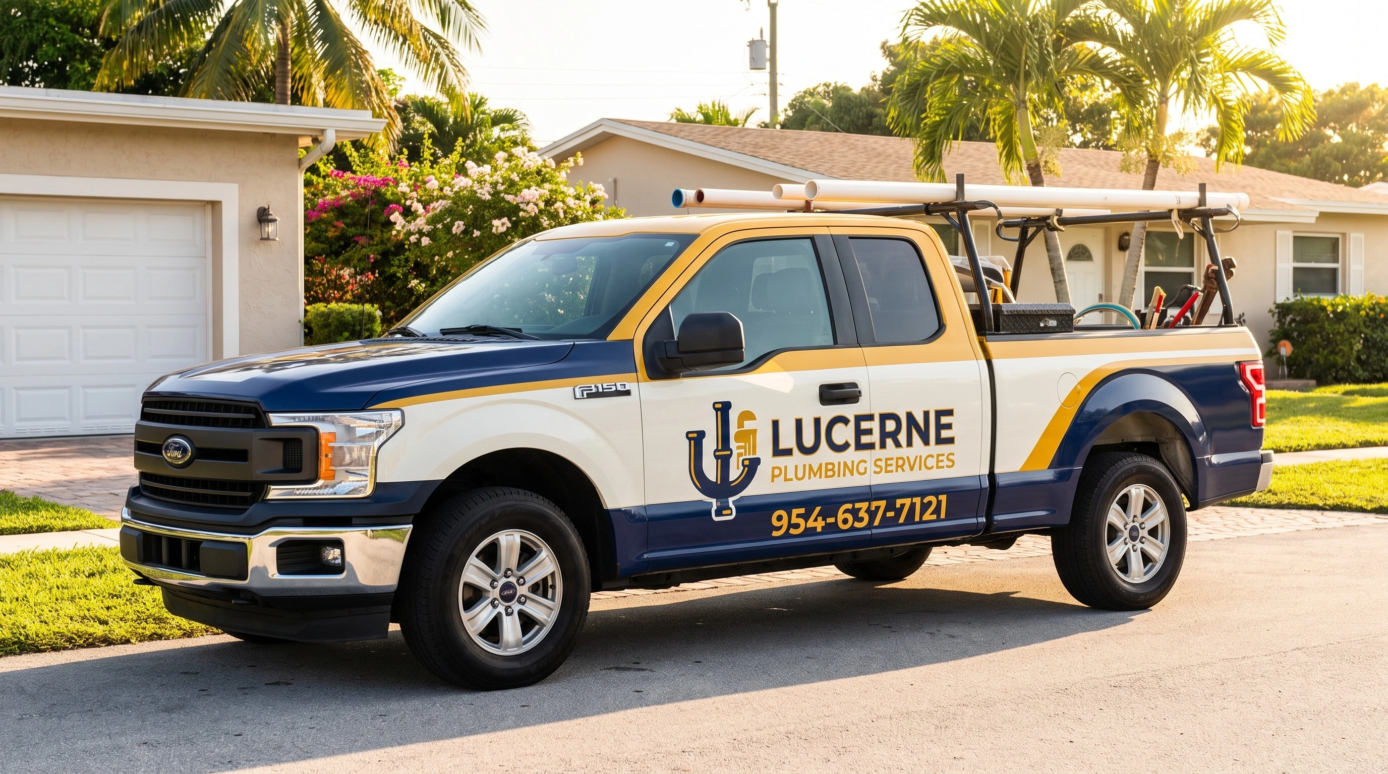 Lucerne Plumbing Services - professional plumber at work in Hollywood FL